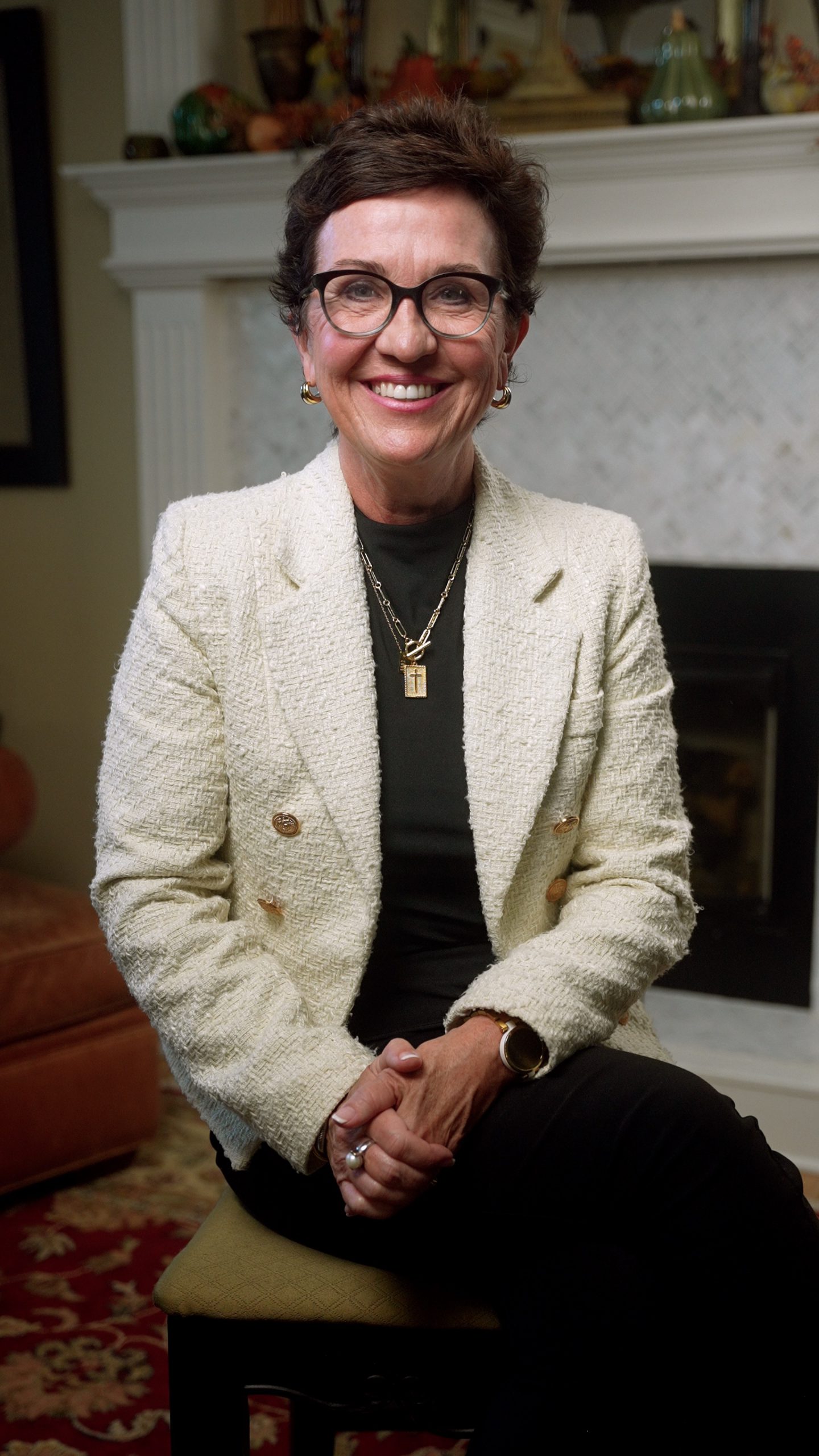 Photo of Kim Borcher, representing women-led philanthropy in Topeka KS.